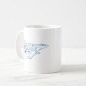 F-14 Tomcat Grumman Kaffeetasse (Vorderseite Links)