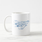 F-14 Tomcat Grumman Kaffeetasse (Links)