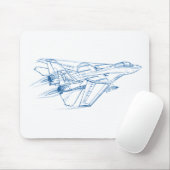 F-14 Tomcat Grumman Mousepad (Mit Mouse)