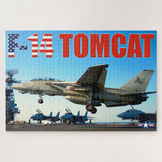 F-14 TOMCAT "HOOK DOWN" (20 x 30 Zoll) Puzzle (Horizontal)