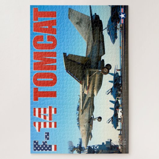 F-14 TOMCAT "HOOK DOWN" (20 x 30 Zoll) Puzzle (Vertikal)