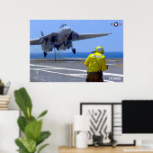 F-14 TOMCAT "HOOK DOWN" POSTER (Heimbüro)