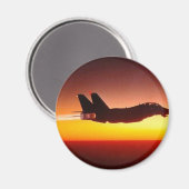 F-14 TOMCAT IN NACHBURNER MAGNET (Vorderseite/Rückseite)