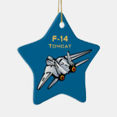 F-14 Tomcat Jet Aircraft Keramik Ornament (Rechts)