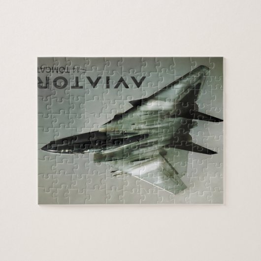 F-14 Tomcat Jet Fighter Puzzle (Horizontal)