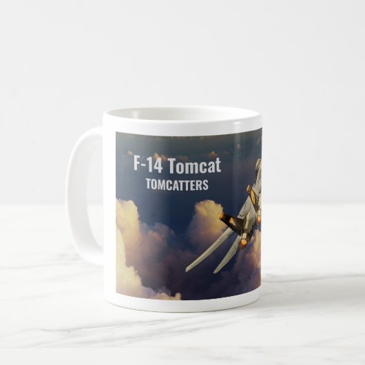 F-14 Tomcat Kaffeetasse (Vorderseite Links)