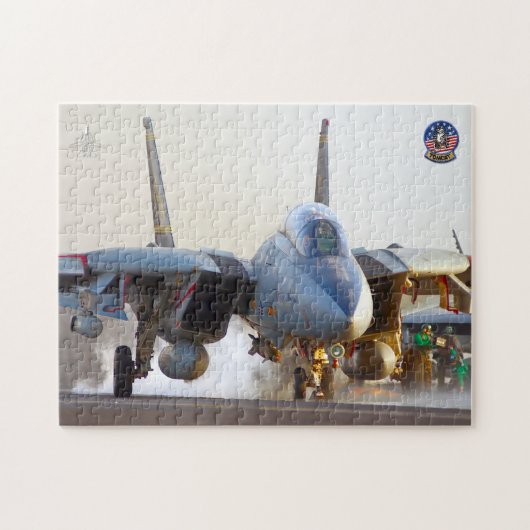 F-14 TOMCAT "LAUNCH" (11 x 14 Zoll) Puzzle (Horizontal)