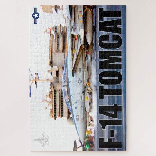 F-14 TOMCAT "LAUNCH" (20 x 30 Zoll) Puzzle (Vertikal)