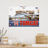 F-14 TOMCAT "LAUNCH" POSTER (Küche)