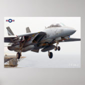 F-14 TOMCAT "LAUNCH" POSTER (Vorne)