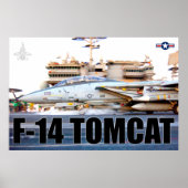 F-14 TOMCAT "LAUNCH" POSTER (Vorne)
