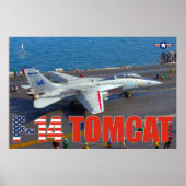 F-14 TOMCAT "LAUNCH" POSTER (Vorne)