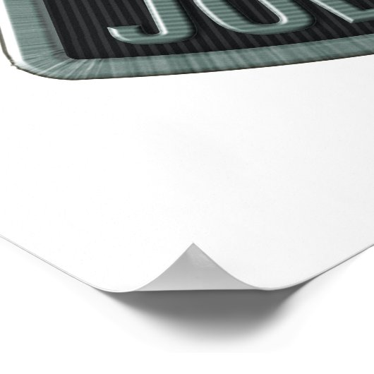 F-14 Tomcat Mascot-Piratenflaggen Poster (Ecke)