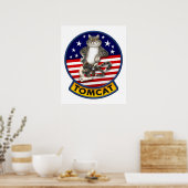 F-14 Tomcat Mascot Poster (Küche)