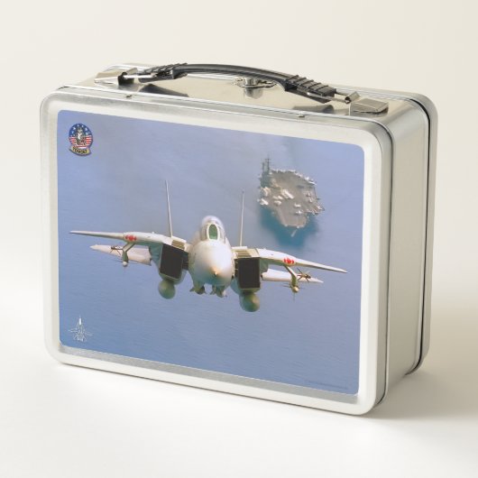 F-14 TOMCAT METALL BROTDOSE (Rückseite)