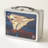 F-14 TOMCAT METALL BROTDOSE (Vorderseite)