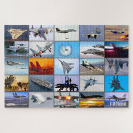 F-14 TOMCAT "MONTAGE" (20 x 30 Zoll) Puzzle