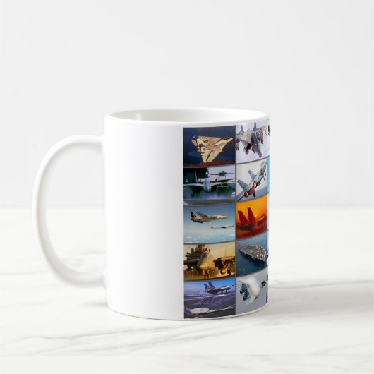 F-14 TOMCAT "MONTAGE" KAFFEETASSE (Links)