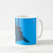 F-14 TOMCAT "NAFTERBURNER" KAFFEETASSE (VorderseiteRechts)