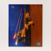 F-14 TOMCAT "NIGHT LAUNCH" (16x20 inch) Puzzle (Vertikal)