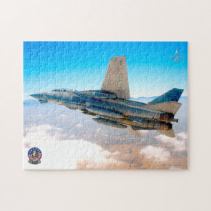 F-14 TOMCAT "ON PATROL" (11 x 14 Zoll) Puzzle