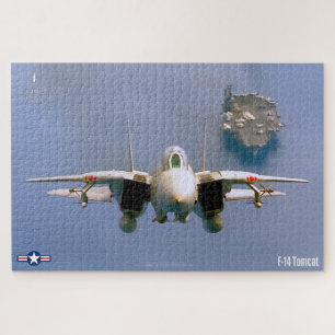 F-14 TOMCAT "ON PATROL" (20 x 30 Zoll) Puzzle