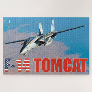 F-14 TOMCAT "ON PATROL" (20 x 30 Zoll) Puzzle