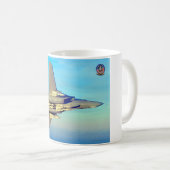 F-14 TOMCAT "ON PATROL" KAFFEETASSE (VorderseiteRechts)
