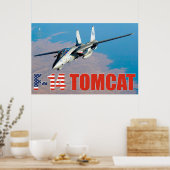 F-14 TOMCAT "ON PATROL" POSTER (Küche)