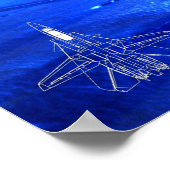 F-14 TOMCAT POSTER (Ecke)
