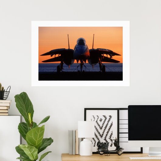 F-14 Tomcat Poster (Heimbüro)
