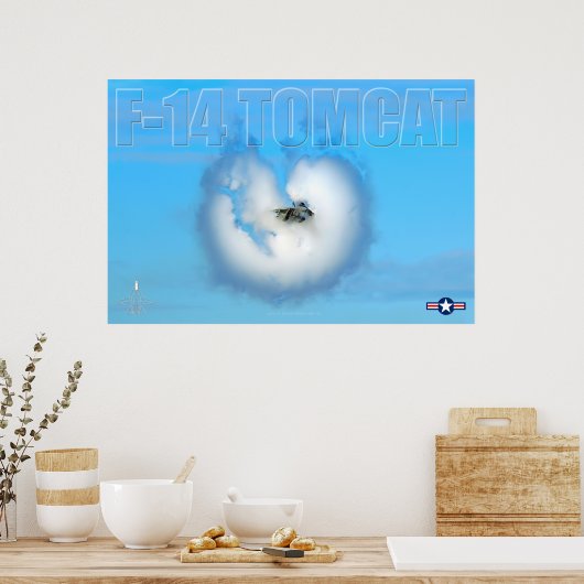 F-14 TOMCAT POSTER (Küche)