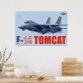 F-14 TOMCAT POSTER (Küche)