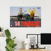 F-14 TOMCAT POSTER (Heimbüro)