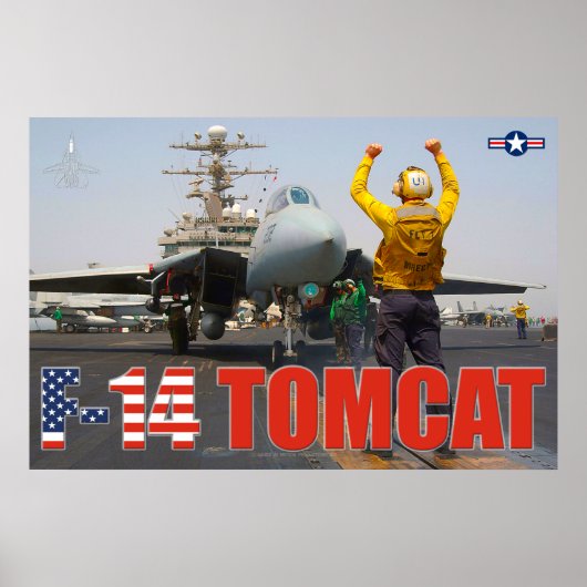F-14 TOMCAT POSTER (Vorne)