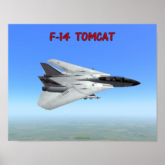 F-14 TOMCAT POSTER (Vorne)