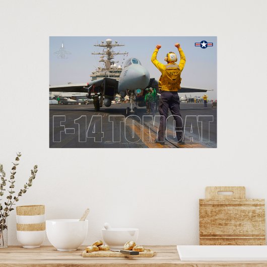 F-14 TOMCAT POSTER (Küche)