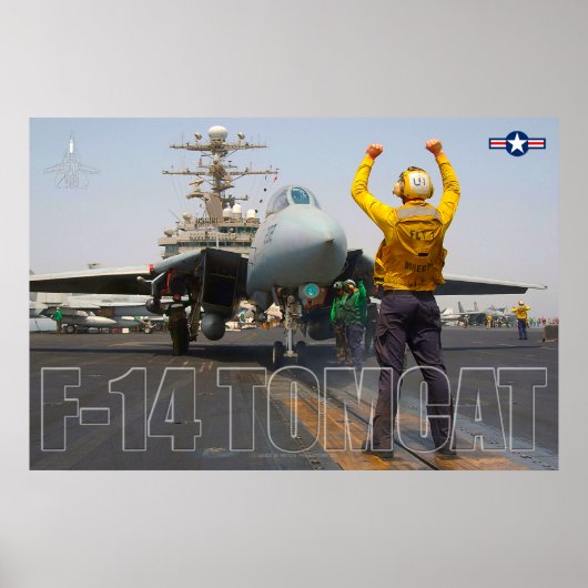 F-14 TOMCAT POSTER (Vorne)