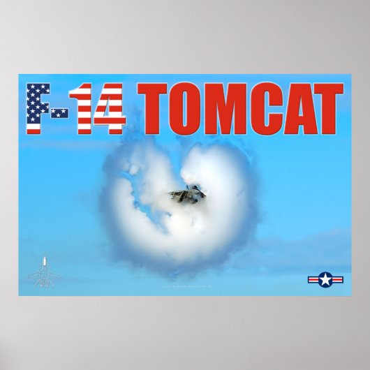 F-14 TOMCAT POSTER (Vorne)