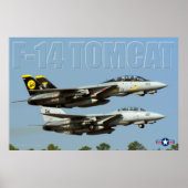 F-14 TOMCAT POSTER (Vorne)