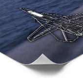 F-14 Tomcat Poster (Ecke)