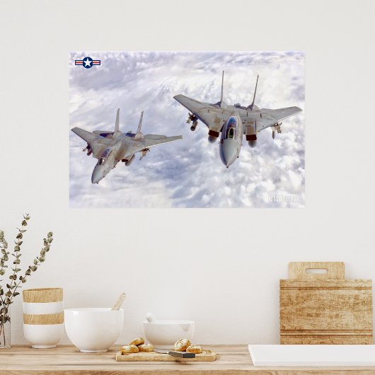 F-14 TOMCAT POSTER (Küche)