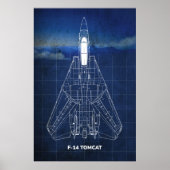 F-14 Tomcat Poster (Vorne)