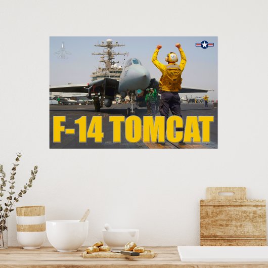 F-14 TOMCAT POSTER (Küche)