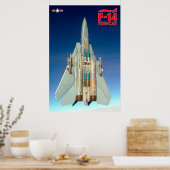 F-14 TOMCAT POSTER (Küche)