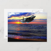 F-14 TOMCAT POSTKARTE (Vorne/Hinten)