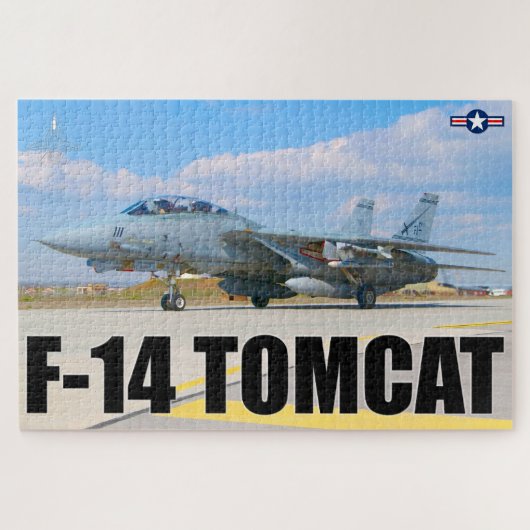 F-14 TOMCAT "PREFLIGHT" (20 x 30 Zoll) Puzzle (Horizontal)
