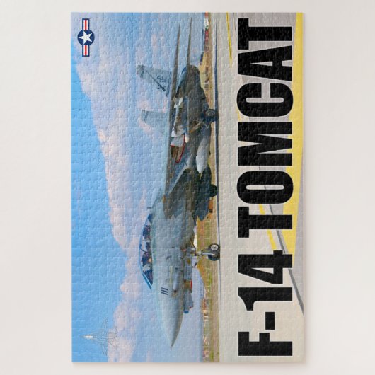 F-14 TOMCAT "PREFLIGHT" (20 x 30 Zoll) Puzzle (Vertikal)