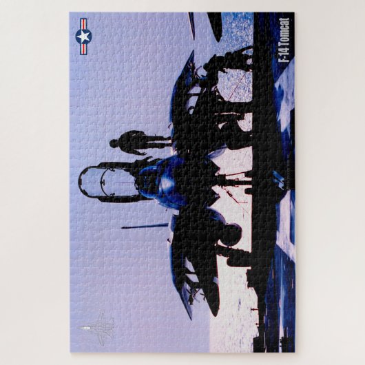 F-14 TOMCAT "PREFLIGHT" (20 x 30 Zoll) Puzzle (Vertikal)