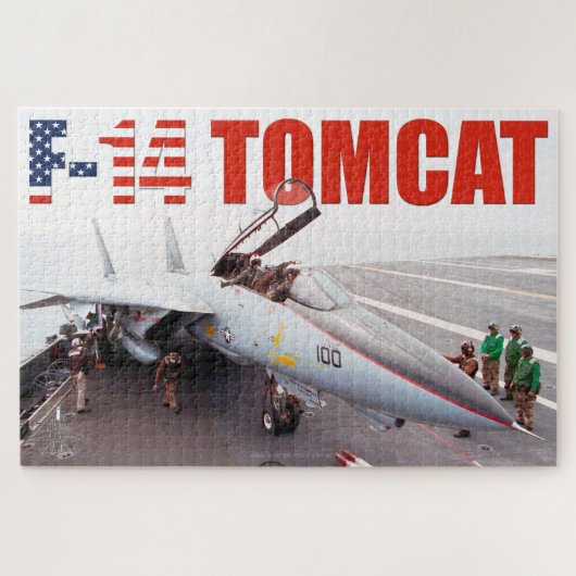 F-14 TOMCAT "PREFLIGHT" (20 x 30 Zoll) Puzzle (Horizontal)